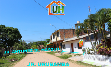 VENDO VIVIENDA EN YARINACOCHA-CERCA DEL PARQUE LUPUNA Y AV. MIRAFLORES