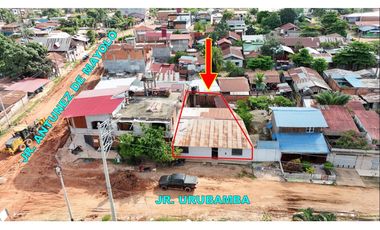 VENDO VIVIENDA EN YARINACOCHA-CERCA DEL PARQUE LUPUNA Y AV. MIRAFLORES