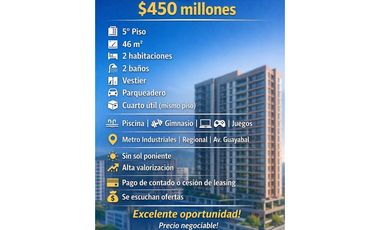 apartamento de 2 habitaciones en Urbanity - ubicación estratégica
