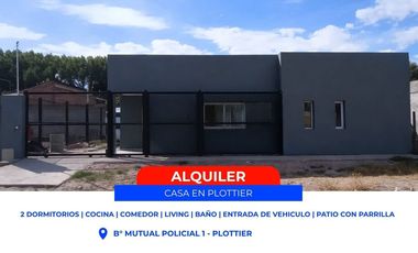 Alquiler | Casa a estrenar – Plottier