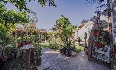 Casa en planta baja lote  8.66 x 41  garage  quincho terrazas Jardín fondo arbolado