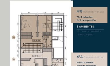 Venta Departamento de 3 ambientes en La Lucila