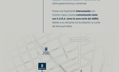 Venta Departamento de 3 ambientes en La Lucila