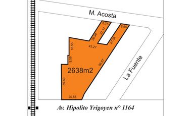 Terreno en venta o alquiler en Avellaneda