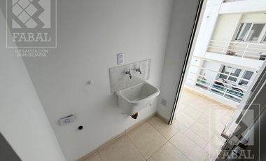 Departamento alquiler Santa Genoveva, 2 dormitorios, cocina separada, 2 balcones y baño