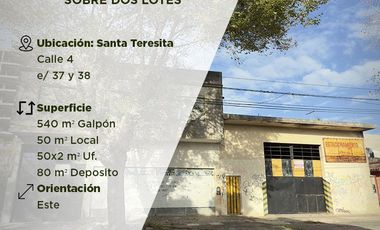 Galpón, mas local y 2 unidades funcionales en Santa Teresita - Calle 4 e/ 37 y 38