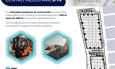 Depósito en Venta de 570 m2 - Centro Industrial Don Torcuato