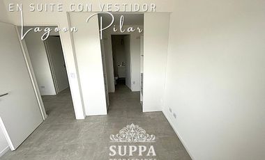 DEPARTAMENTO 3 AMB CON JARDIN Y VISTA PARCIAL A LA LAGUNA - ALQUILER ANUAL