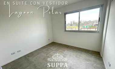DEPARTAMENTO 3 AMB CON JARDIN Y VISTA PARCIAL A LA LAGUNA - ALQUILER ANUAL