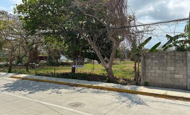 VENTA DE TERRENO COMERCIAL/HABITACIONAL EN TUXPAN, VERACRUZ.