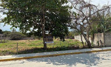 VENTA DE TERRENO COMERCIAL/HABITACIONAL EN TUXPAN, VERACRUZ.