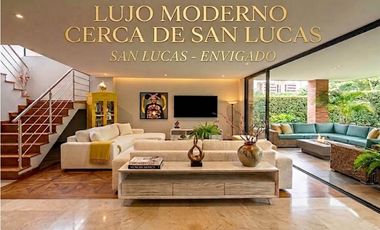 Venta casa envigado a cerca del poblado 2 niveles remodelada luxury