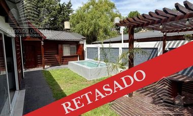 Hermosa casa tipo cabaña con pileta en barrio cerrado!!