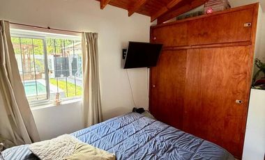 Hermosa casa tipo cabaña con pileta en barrio cerrado!!