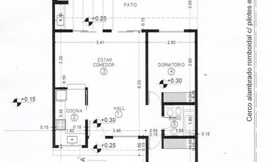 VENTA- CASA 3 AMBIENTES C/ AMPLIO TERRENO- SANTA CELINA
