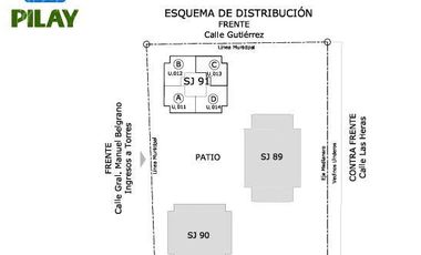 DepartamentoBelgrano al 4700 Parque Federal de 2 habitaciones entrega fines 2027