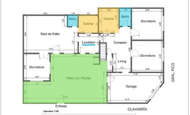 VENTA CASA MULTIFAMILIAR COCHERA TERRAZA en MADERO