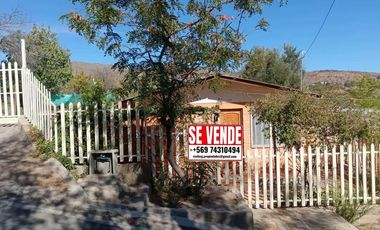 SE VENDE HIJUELA CON CASA HAB 5500 M2 LA CAPILLA COMBARBALÁ