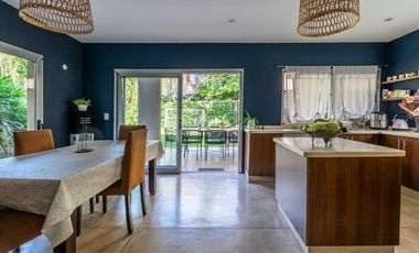 Venta Casa Haras del Pilar La Pradera 6 amb, 4 dor, 3 baños, toilette, 2 cocheras, pileta. Excelente