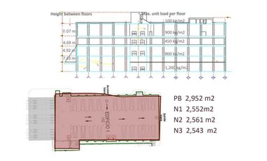 Nave Industrial de 6,238 m² en renta en Tlalpan, Churubusco