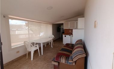 ARRIENDO APARTAESTUDIO AMOBLADO EL ARENILLO MANIZALES | TERRAZA
