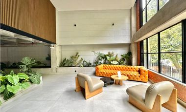 Apartamento para la renta amoblada en Envigado-Escobero, piso 18