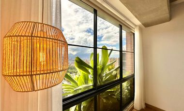 Apartamento para la renta amoblada en Envigado-Escobero, piso 18