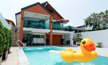 Luxury Pool Villa on Thepprasit Road 5 bedrooms and 6 bathrooms Near Jomtien Beach & Walking Street, High Rental Potential