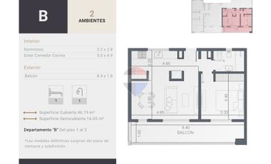 VENTA DEPARTAMENTO 2 AMBIENTES EN QUILMES