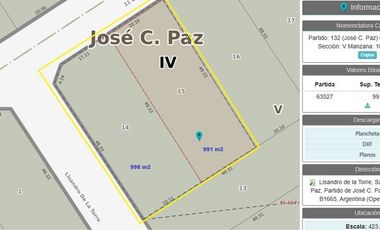 VENTA DEPOSITO GALPONES JOSE C PAZ INDUSTRIAL