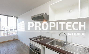 ARRIENDO PROMO 150.000 X 2 MESES, DEPARTAMENTO STUDIO, PISO 30, ESTACION CENTRAL