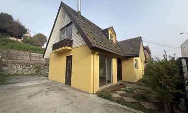 Casa arriendo 3 dormitorios grandes, patio techado Lomas San Andrés, Concepción