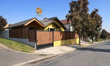 CASA ESQUINA 3D+2B Y 212 M2 EN PUENTE ALTO.