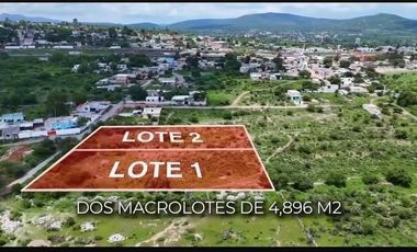 MACROLOTE ESCRITURADO DE 4.896 m²