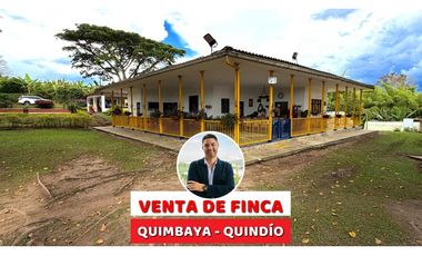VENTA DE FINCA EN QUIMBAYA, QUINDO, COLOMBIA