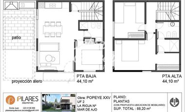 PH construccion de 4 amb en Mar De Ajo