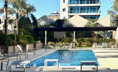 MUY LINDO DEPARTAMENTO DE 2 AMBIENTES AMOBLADO EN ALQUILER EN TORRE CON AMENITIES EN VICENTE LOPEZ