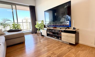 MUY LINDO DEPARTAMENTO DE 2 AMBIENTES AMOBLADO EN ALQUILER EN TORRE CON AMENITIES EN VICENTE LOPEZ