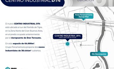 Depósito en Venta de 451 m2 - Centro Industrial Don Torcuato