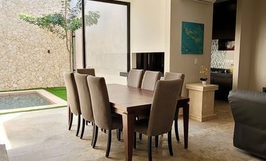 RENTA Town House amueblado y equipado en Temozon Norte