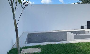 CASA EN RENTA MERIDA, CONKAL, PRIVADA ARBOREA, DISPONIBLE.