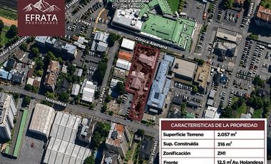 Terreno Construccion en Venta en Clinica Alemana