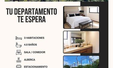 Exclusivo Departamento en Parque Tunich Temozón Merida sin muebles