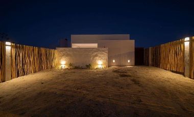 Casa amueblada a 140 m de la playa en renta en San Benito