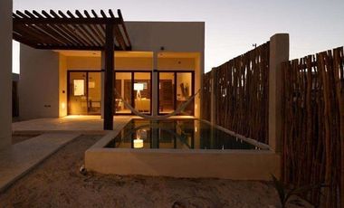 Casa amueblada a 140 m de la playa en renta en San Benito
