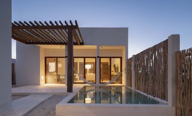 Casa amueblada a 140 m de la playa en renta en San Benito