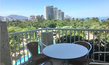 Apartamento en renta  primera línea de playa irotama del mar - 005