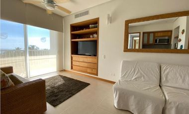Apartamento en renta  primera línea de playa irotama del mar - 005