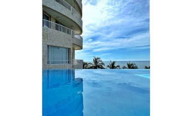 Apartamento en renta  primera línea de playa irotama del mar - 005