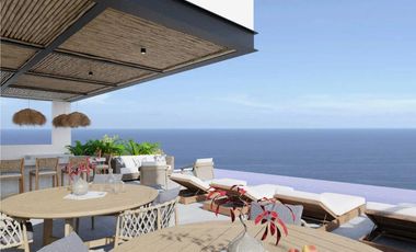 DEPARTAMENTOS  CON VISTA AL MAR EN VENTA  PLAYA DEL CARMEN